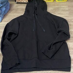 Athletic Works Black Hoodie Sweatshirt
